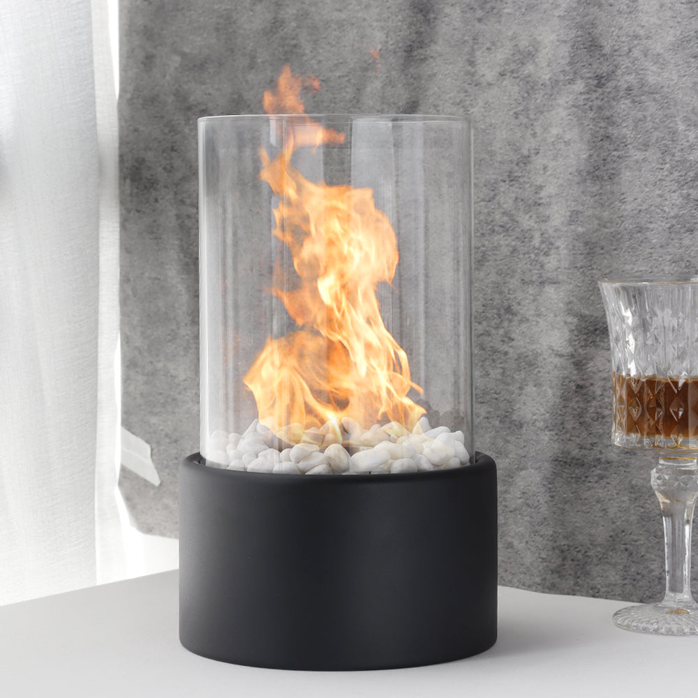 10.5"H Portable Tabletop Fireplace-0