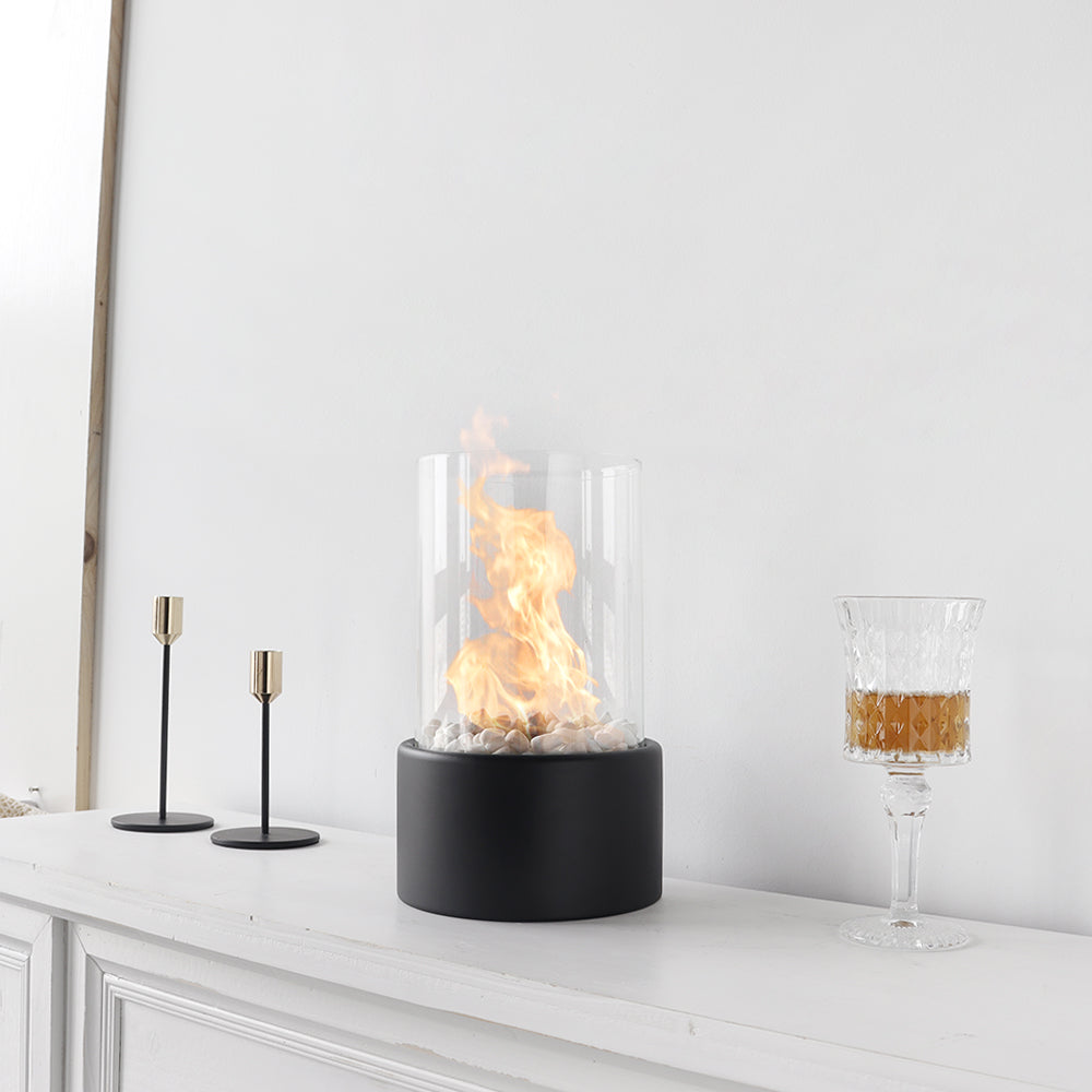 10.5"H Portable Tabletop Fireplace-1