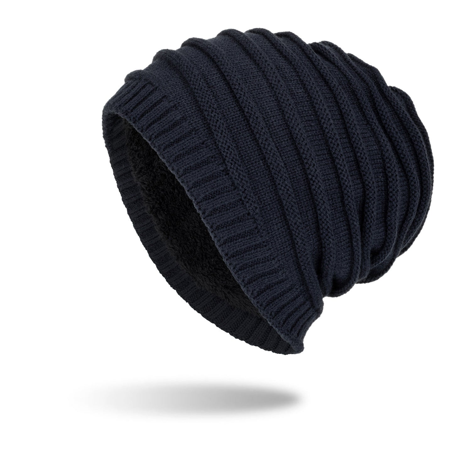 Plush Sweater Hat Outdoor Warm Knit Beanie